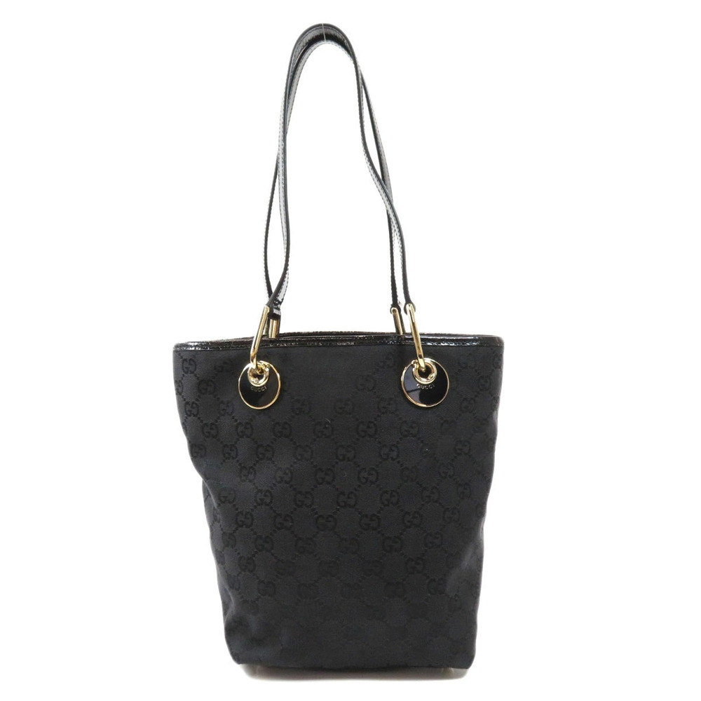 Gucci Shopping Bag Canvas Eclipse GG black